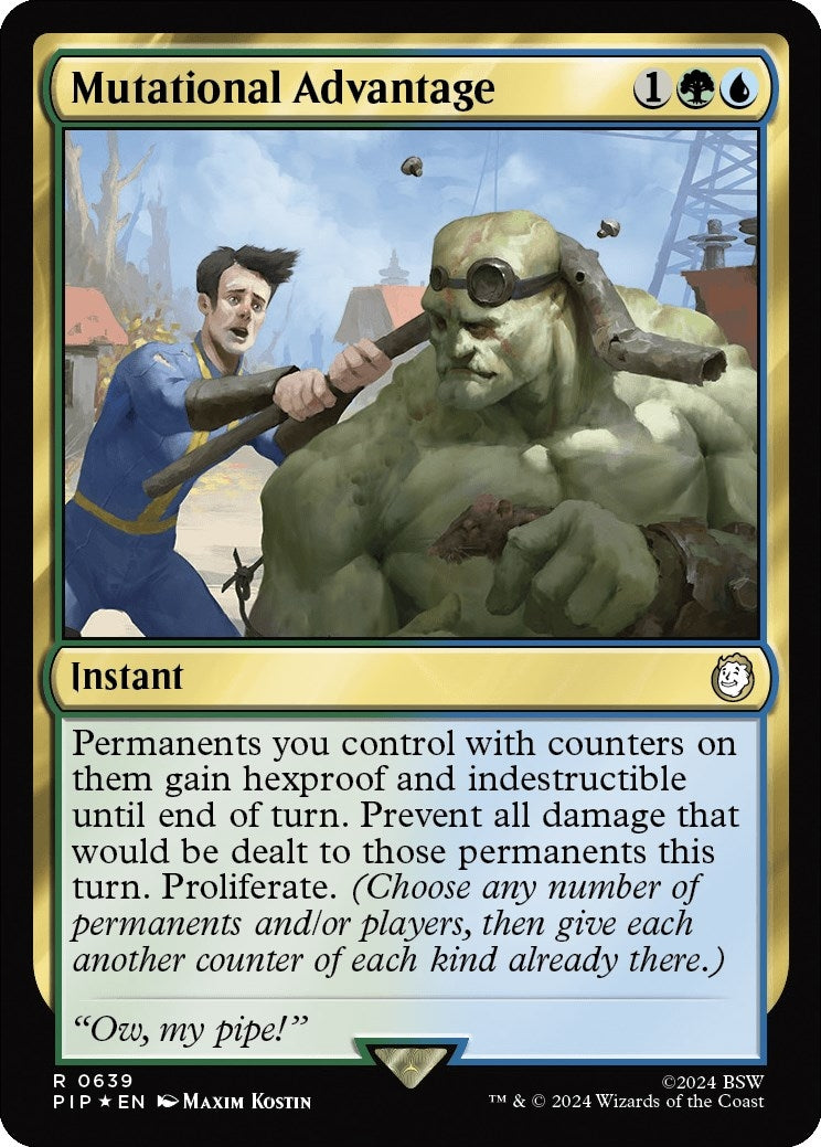 Mutational Advantage (Surge Foil) (639) [PIP] - MTG Single
