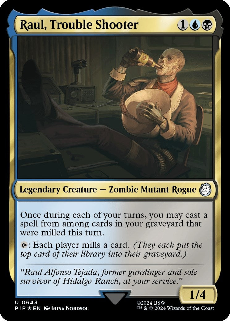 Raul Trouble Shooter (Surge Foil) (643) [PIP] - MTG Single