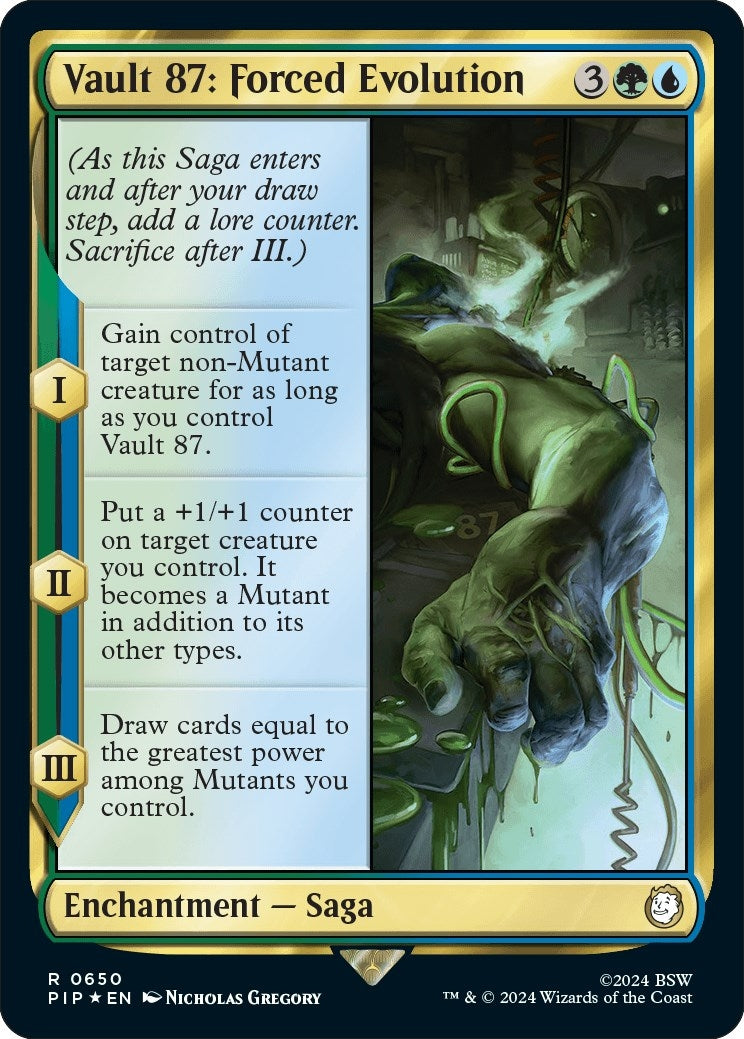 Vault 87: Forced Evolution (Surge Foil) (650) [PIP] - MTG Single