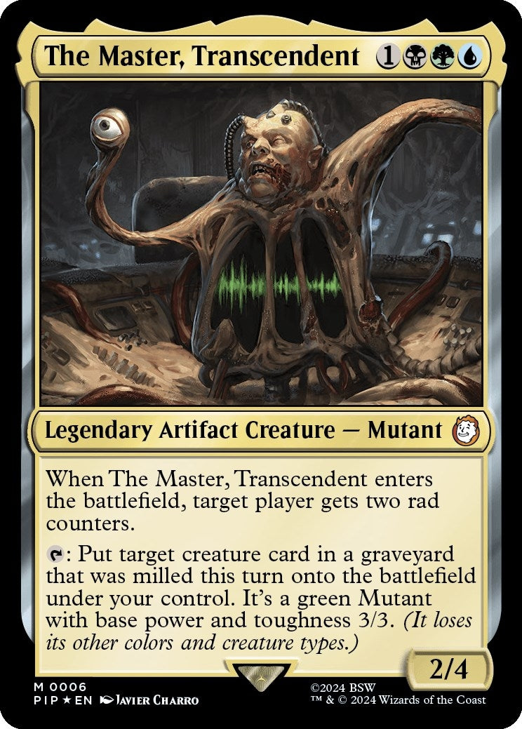 The Master Transcendent (6) [PIP] - MTG Single