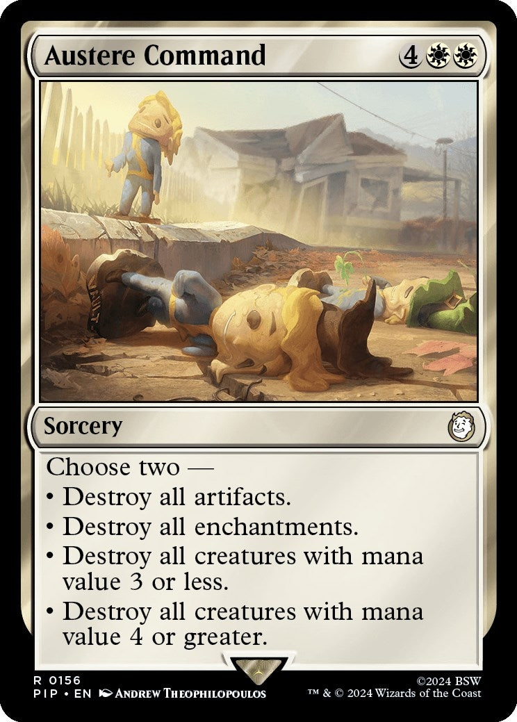 Austere Command (156) [PIP] - MTG Single