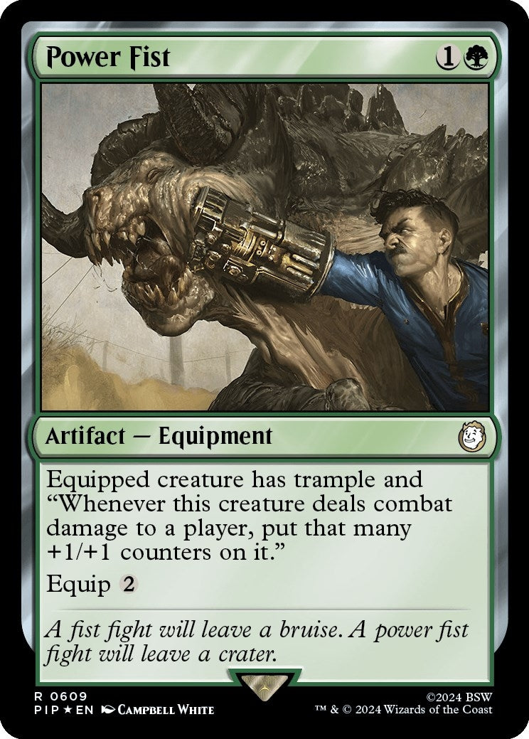 Power Fist (Surge Foil) (609) [PIP] - MTG Single