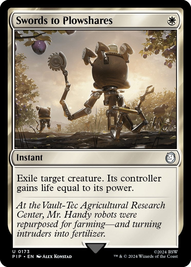 Swords to Plowshares (173) [PIP] - MTG Single
