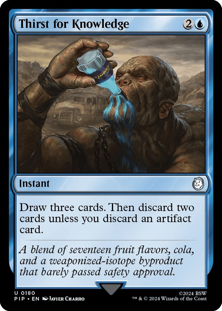 Thirst for Knowledge (180) [PIP] - MTG Single