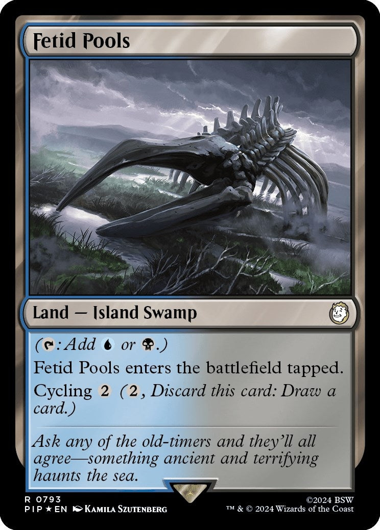Fetid Pools (Surge Foil) (793) [PIP] - MTG Single
