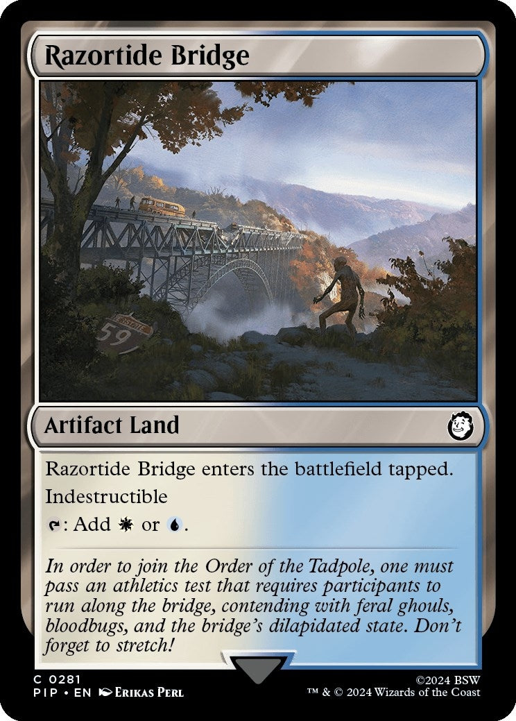 Razortide Bridge (281) [PIP] - MTG Single