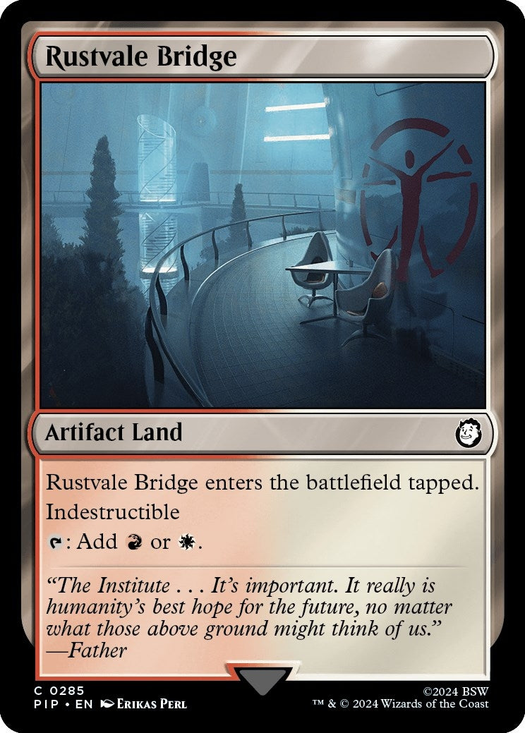 Rustvale Bridge (285) [PIP] - MTG Single