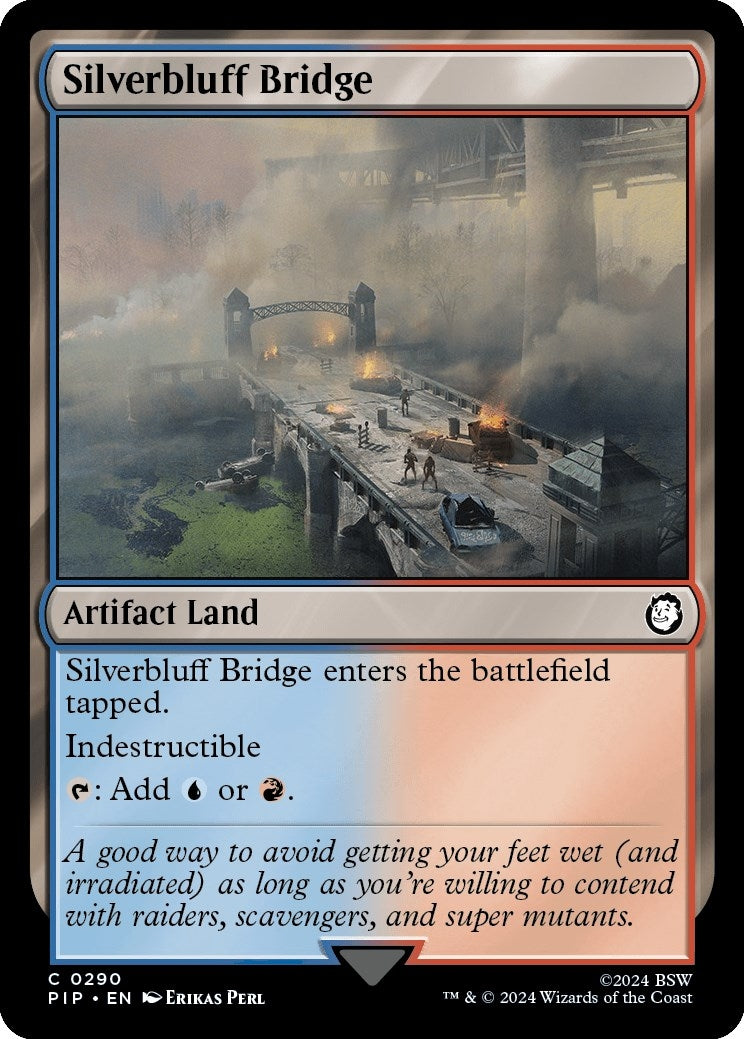 Silverbluff Bridge (290) [PIP] - MTG Single