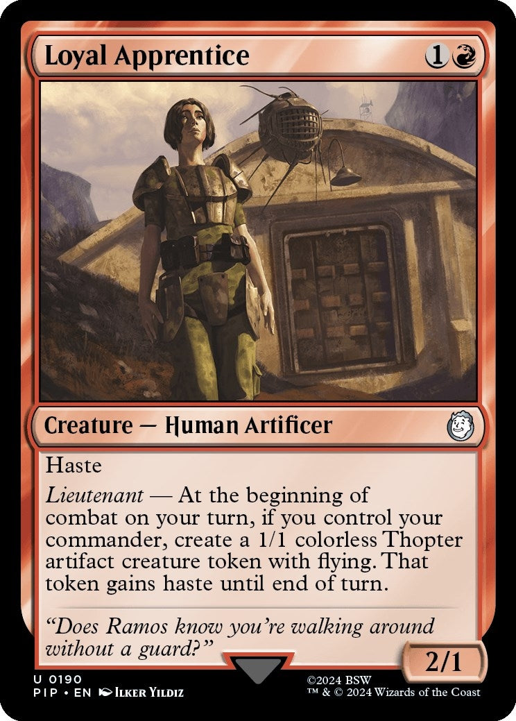 Loyal Apprentice (190) [PIP] - MTG Single