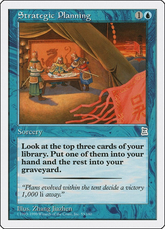 Strategic Planning (53) [PTK] - MTG Single