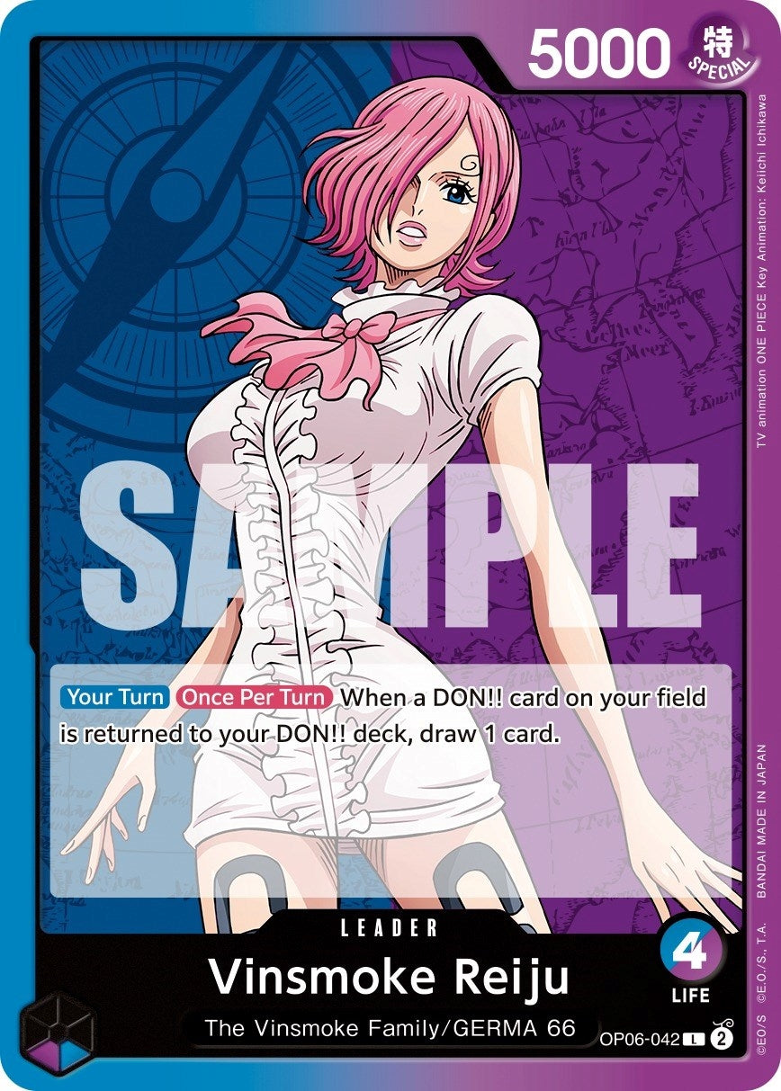 Vinsmoke Reiju (042) (6042) (OP06) - One Piece Card Game Single
