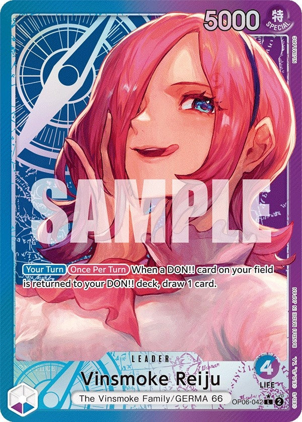 Vinsmoke Reiju (042) (Alternate Art) (6042) (OP06) - One Piece Card Game Single