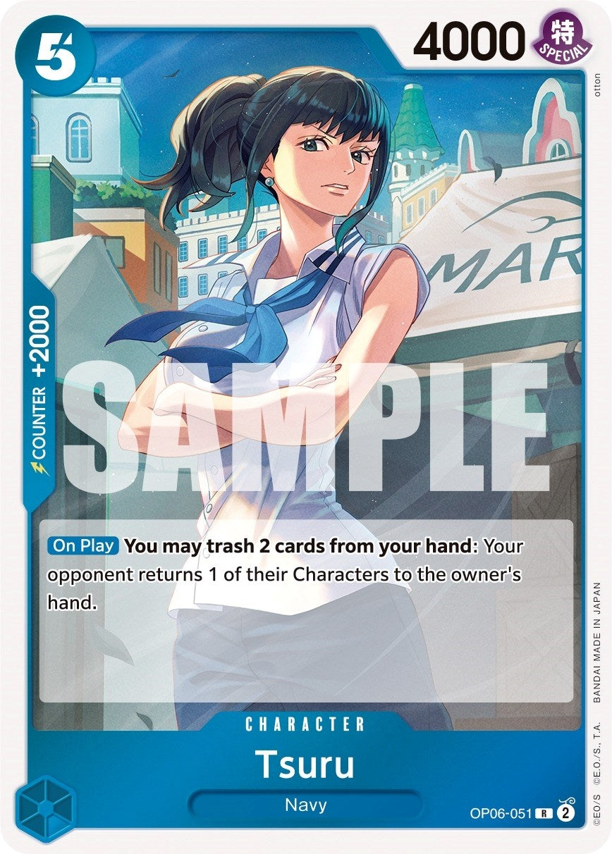 Tsuru (6051) (OP06) - One Piece Card Game Single