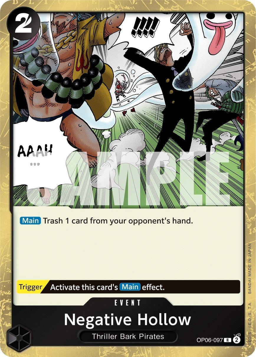 Negative Hollow (6097) (OP06) - One Piece Card Game Single