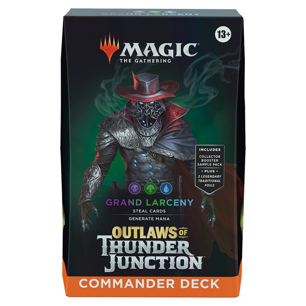 Outlaws of Thunder Junction Commander Deck - Grand Larceny [OTC] - MTG Sealed