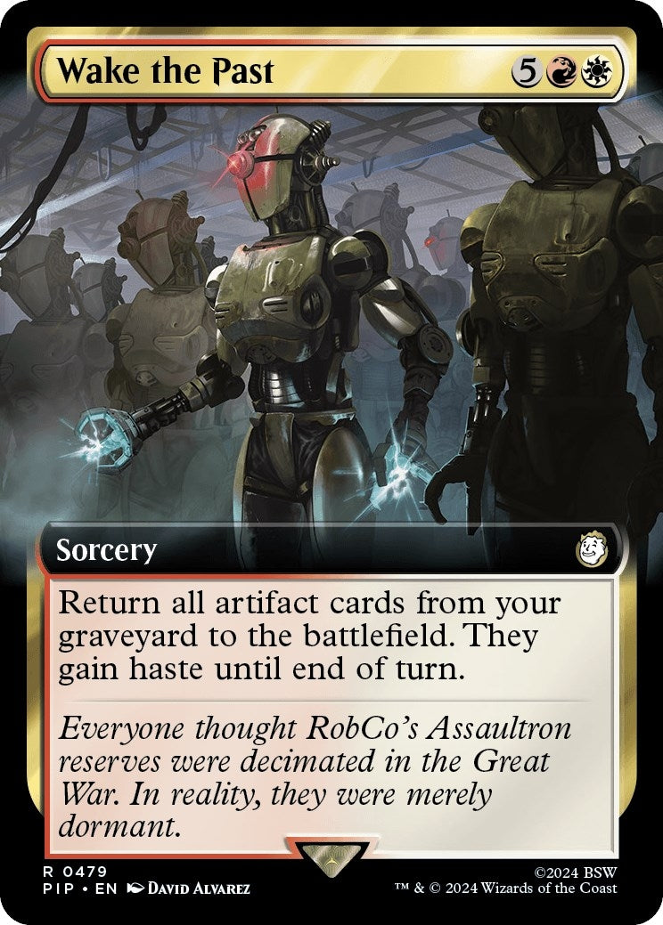 Wake the Past (Extended Art) (479) [PIP] - MTG Single