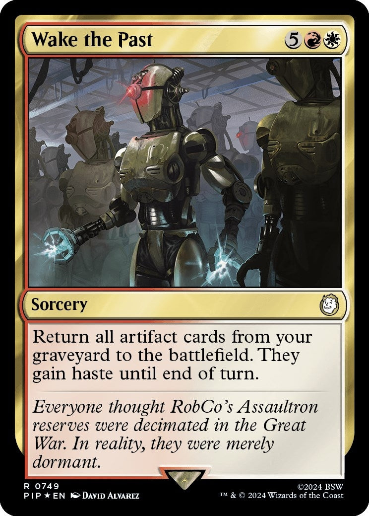 Wake the Past (Surge Foil) (749) [PIP] - MTG Single