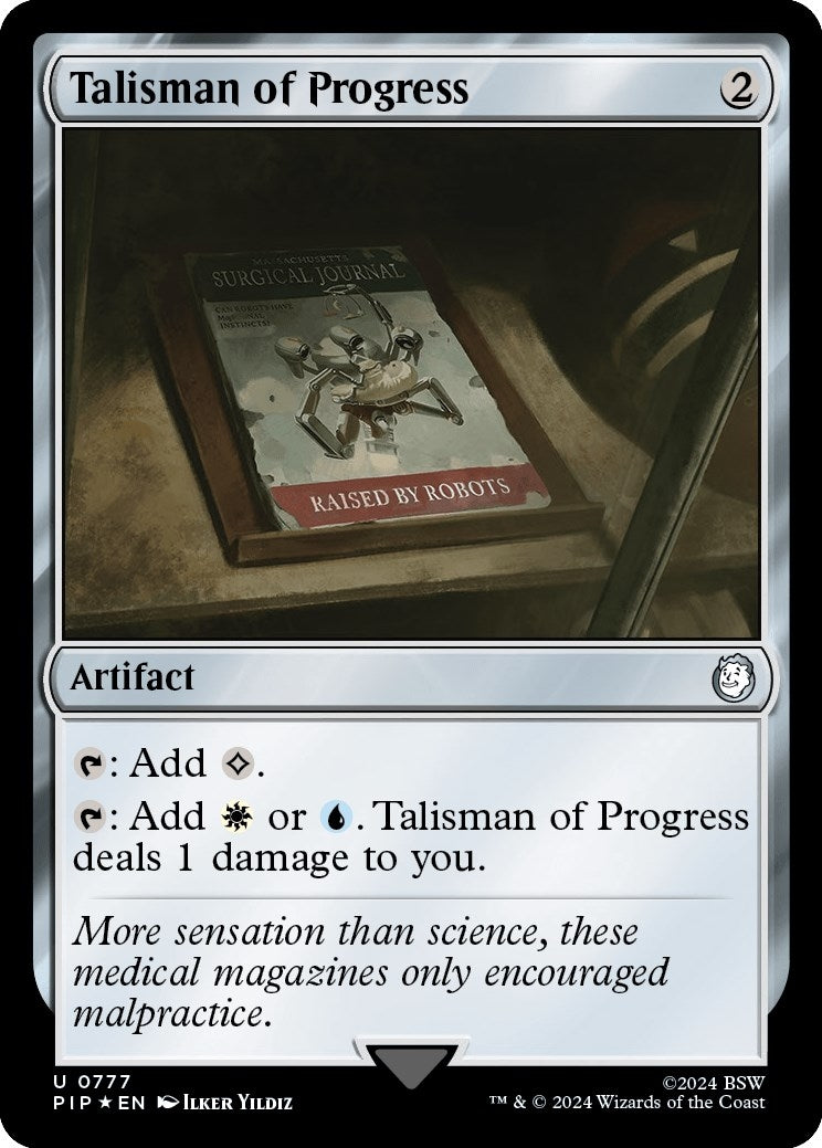 Talisman of Progress (Surge Foil) (777) [PIP] - MTG Single