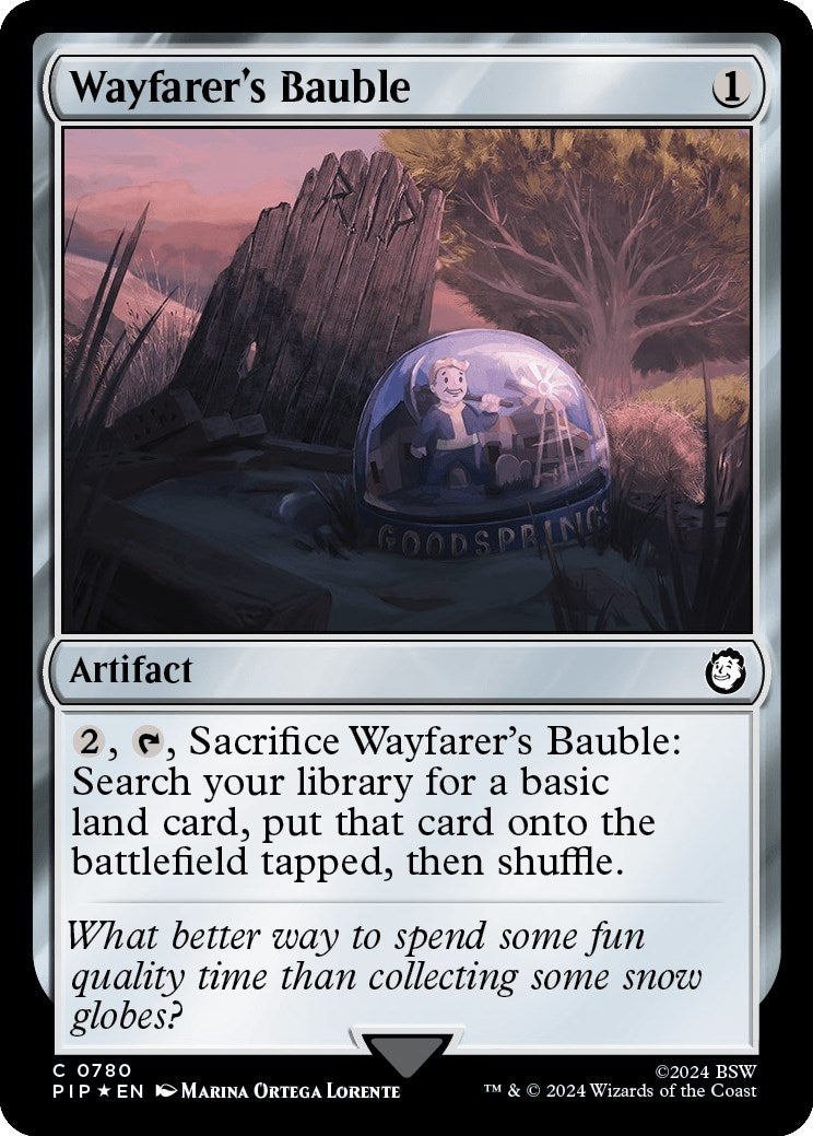 Wayfarer’s Bauble (Surge Foil) (780) [PIP] - MTG Single