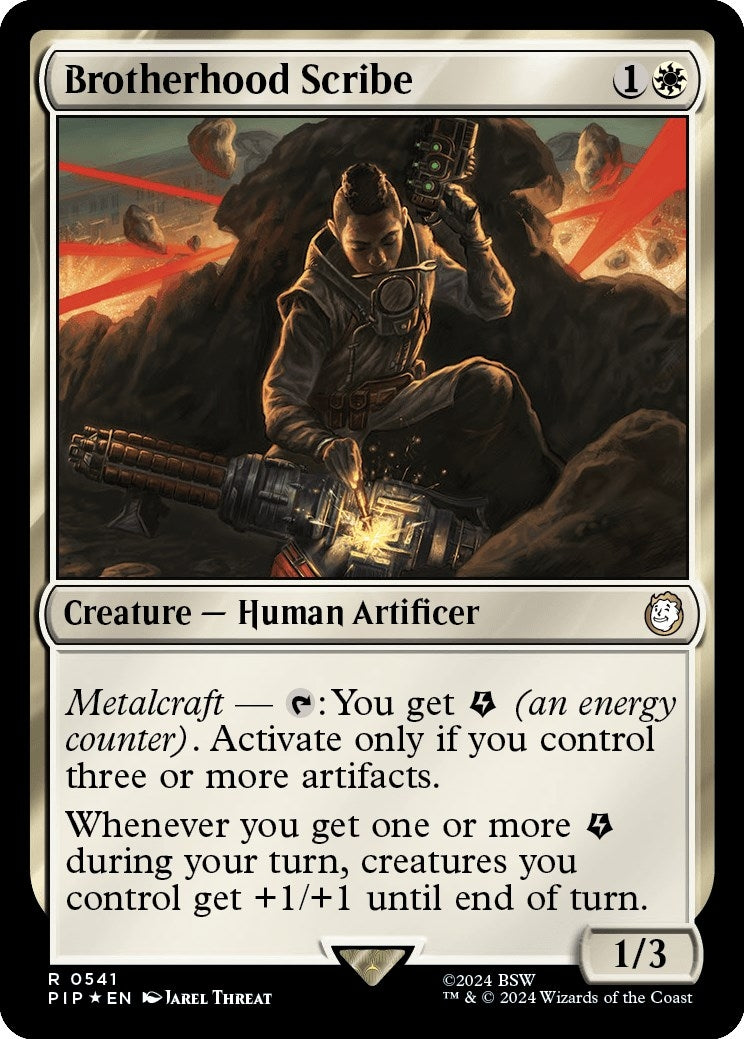 Brotherhood Scribe (Surge Foil) (541) [PIP] - MTG Single