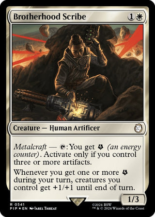 Brotherhood Scribe (Surge Foil) (541) [PIP] - MTG Single