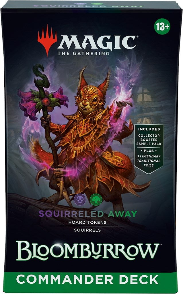 Bloomburrow Commander Deck - Squirreled Away [BLC] - MTG Sealed