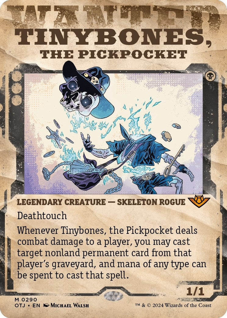 Tinybones the Pickpocket (Showcase) (290) [OTJ] - MTG Single