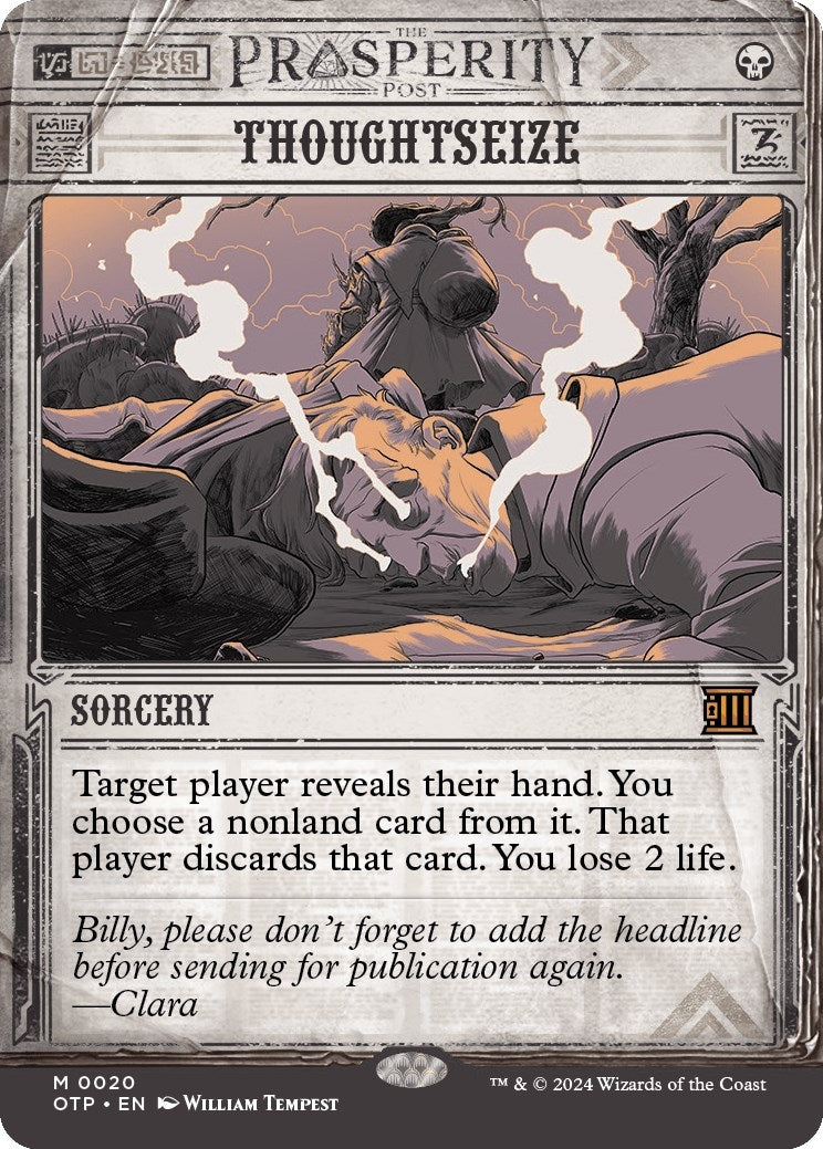 Thoughtseize (20) [OTP] - MTG Single