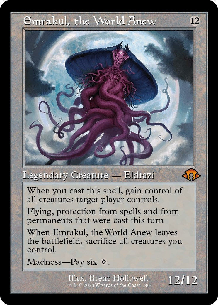 Emrakul the World Anew (Retro Frame) (384) [MH3] - MTG Single