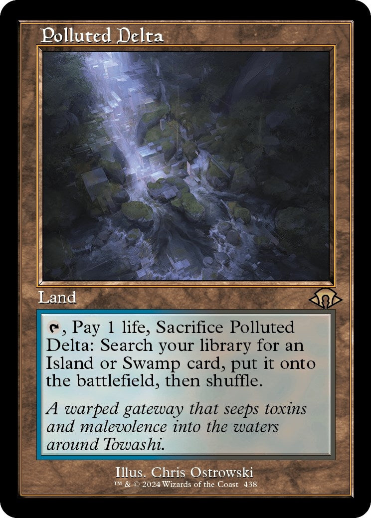 Polluted Delta (Retro Frame) (438) [MH3] - MTG Single