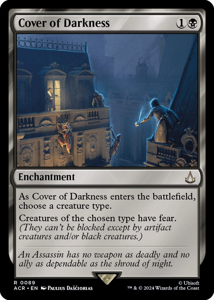 Cover of Darkness (89) [ACR] - MTG Single