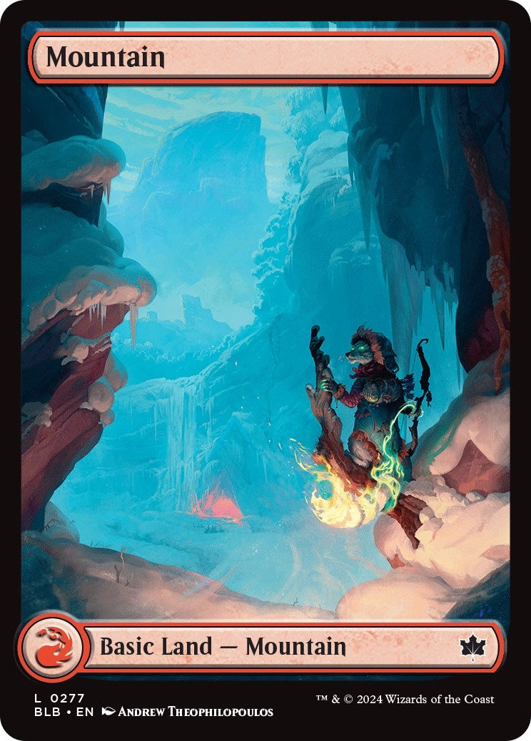 Mountain (0277) (277) [BLB] - MTG Single