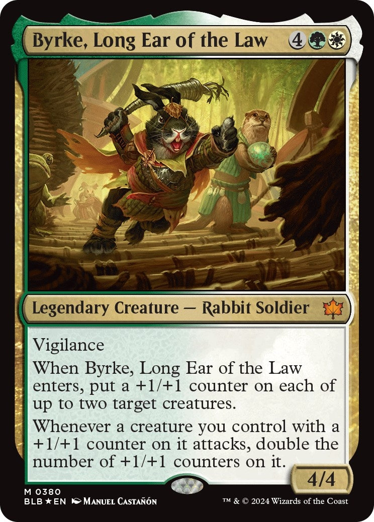 Byrke Long Ear of the Law (380) [BLB] - MTG Single