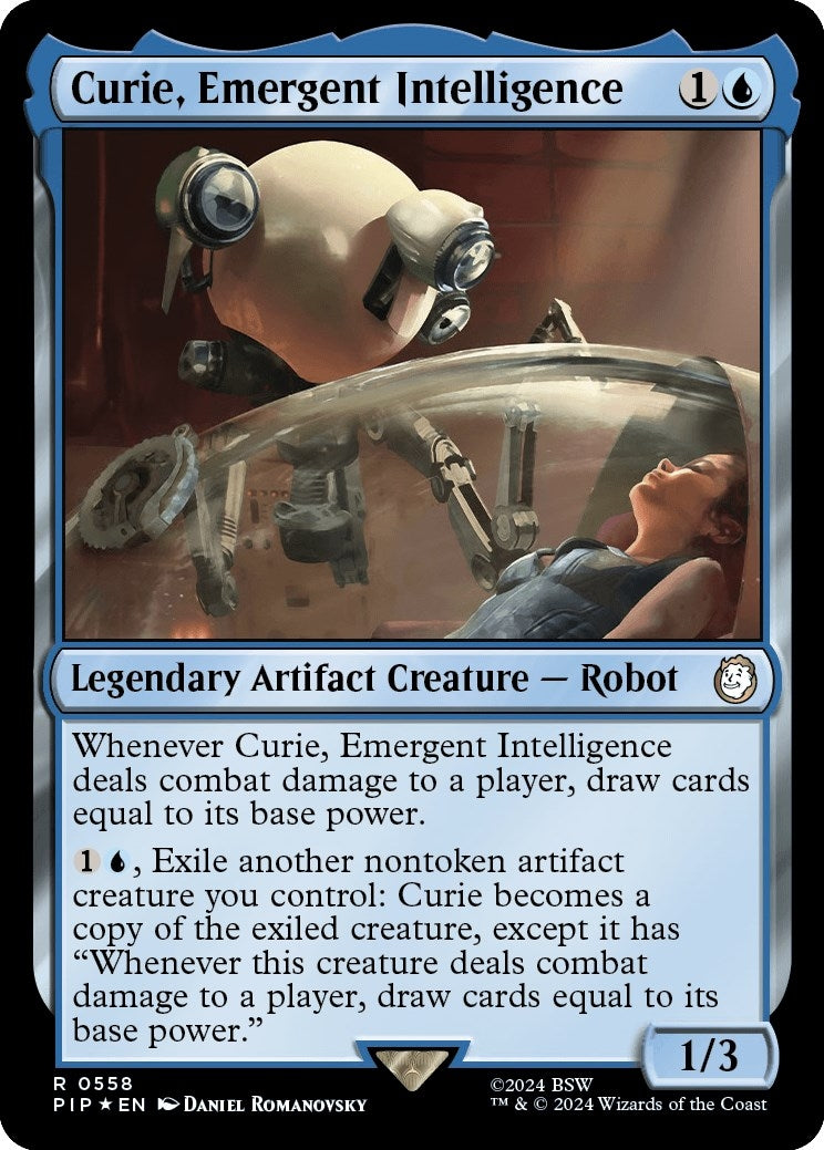 Curie Emergent Intelligence (Surge Foil) (558) [PIP] - MTG Single