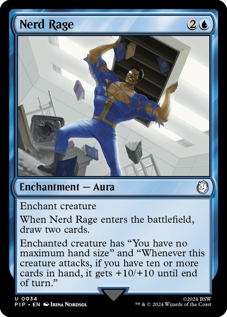 Nerd Rage (34) [PIP] - MTG Single