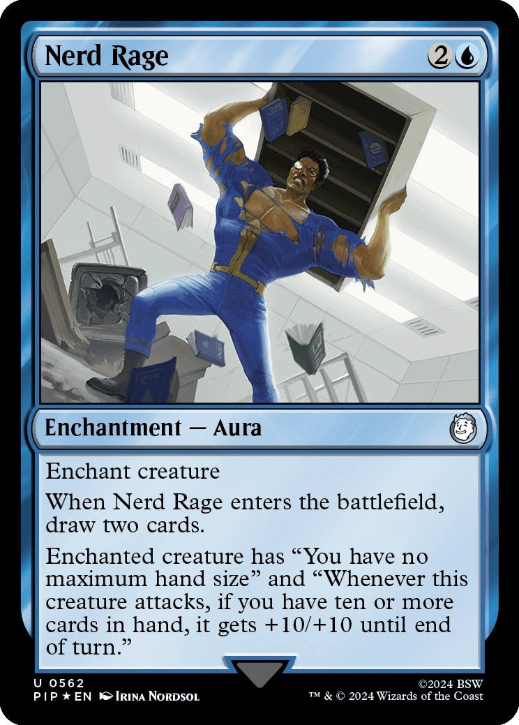 Nerd Rage (Surge Foil) (562) [PIP] - MTG Single