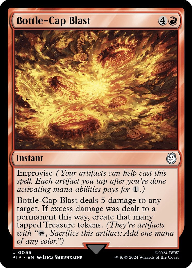 Bottle-Cap Blast (55) [PIP] - MTG Single