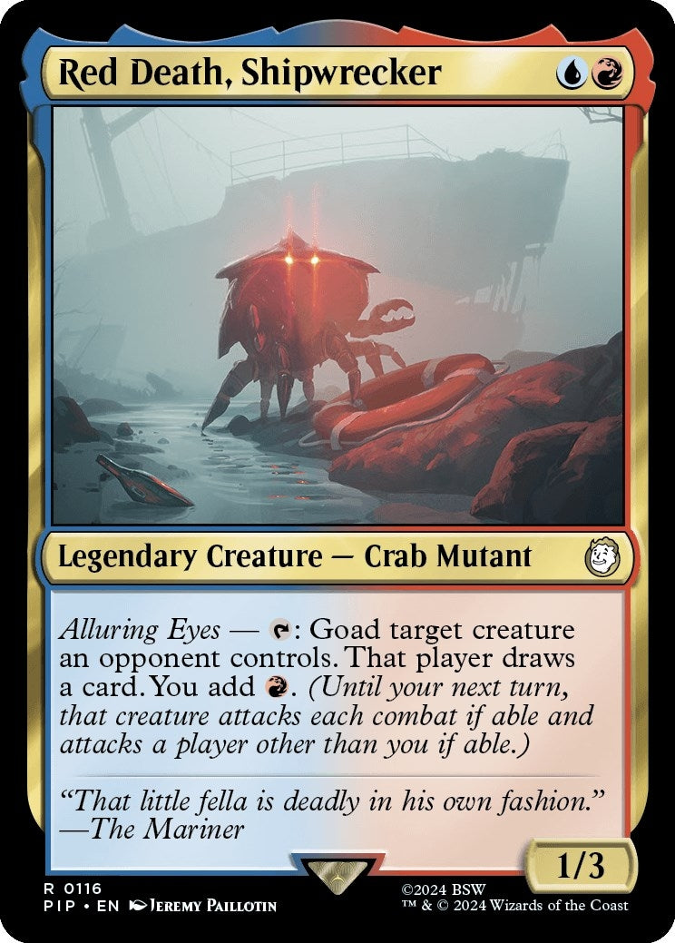 Red Death Shipwrecker (116) [PIP] - MTG Single