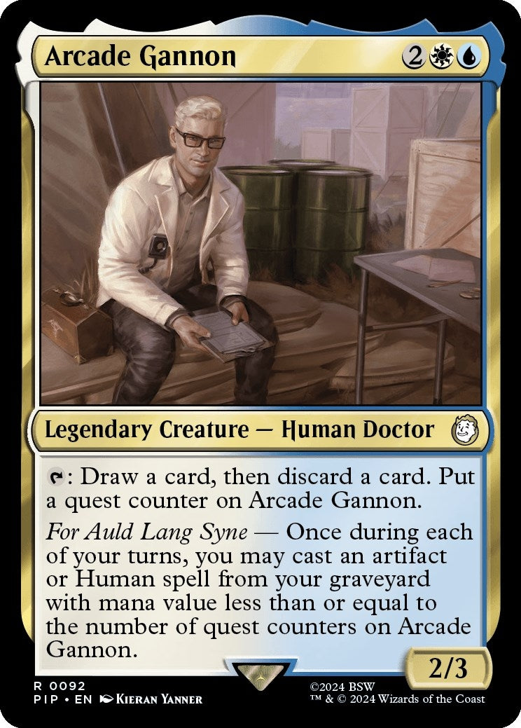 Arcade Gannon (92) [PIP] - MTG Single