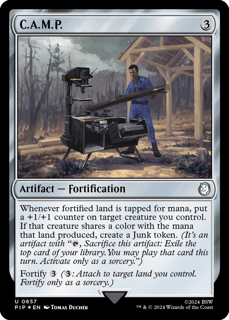 C.A.M.P. (Surge Foil) (657) [PIP] - MTG Single