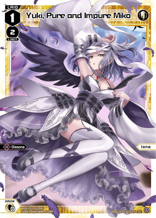Yuki Pure and Impure Miko (12012) [WXDi-P12] - WIXOSS Single