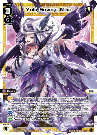 Yuki Savage Miko (12006) [WXDi-P12] - WIXOSS Single