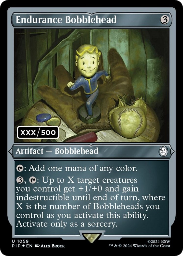 Endurance Bobblehead (Serial Numbered) (1059) [PIP] - MTG Single