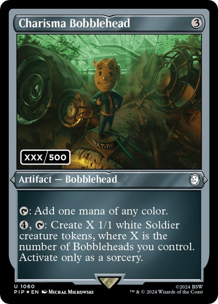 Charisma Bobblehead (Serial Numbered) (1060) [PIP] - MTG Single