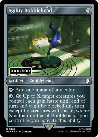 Agility Bobblehead (Serial Numbered) (1062) [PIP] - MTG Single