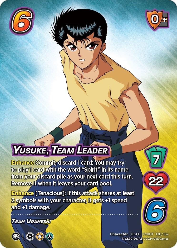 Yusuke Team Leader (XR) (136) [YDT] - UniVersus Single