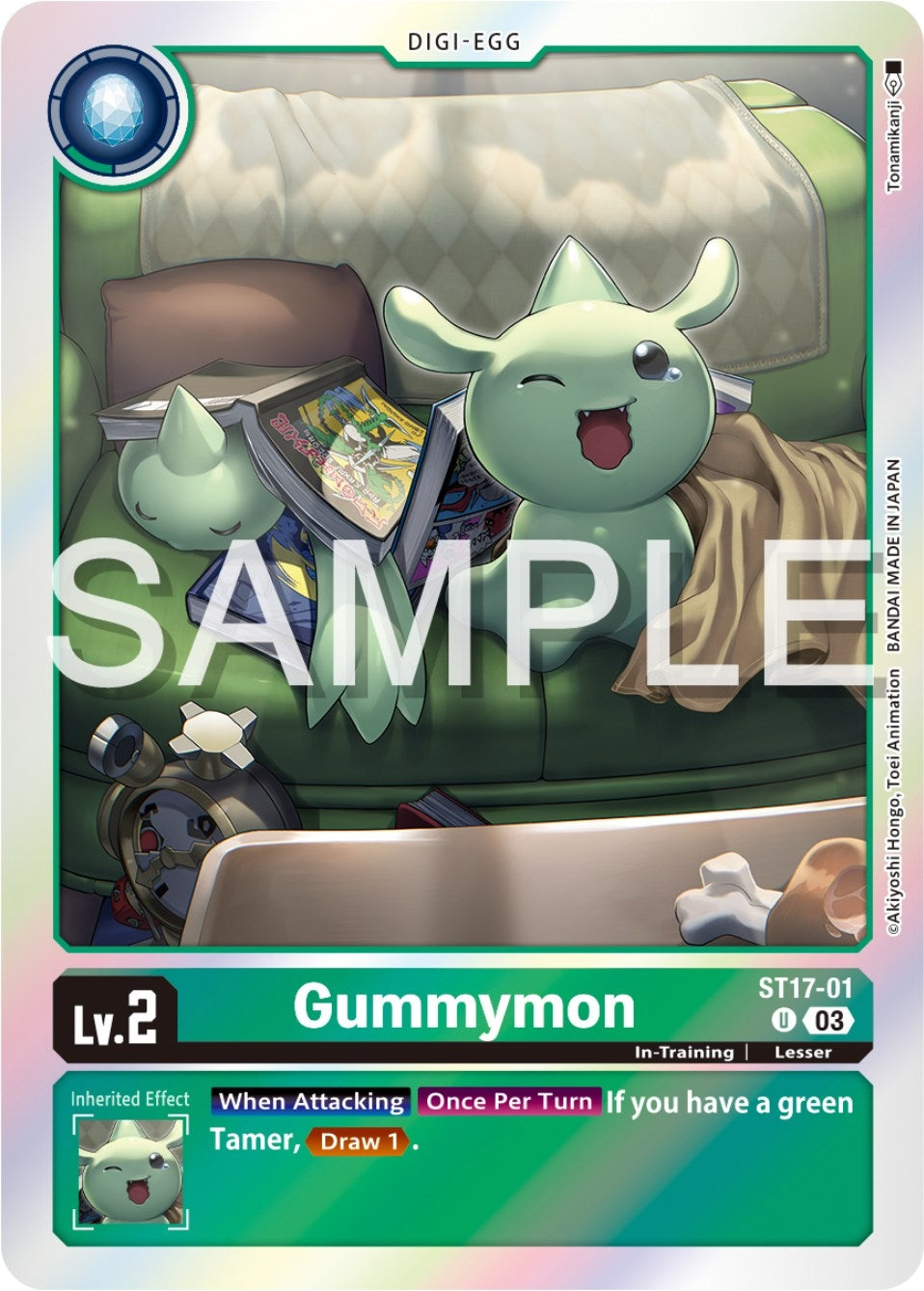 Gummymon (1701) [ST-17] - Digimon Card Game Single
