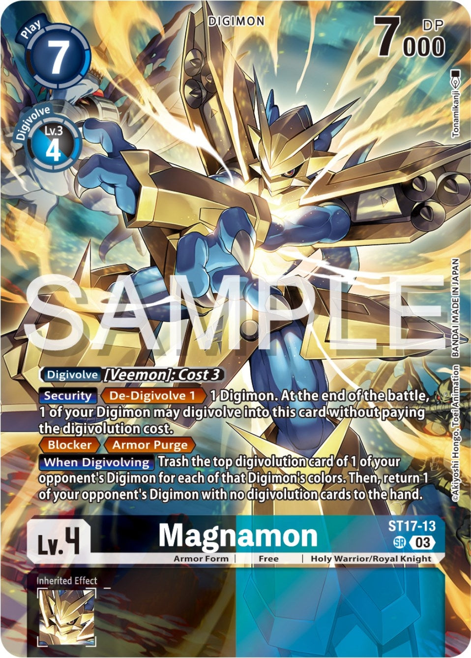 Magnamon (1713) [ST-17] - Digimon Card Game Single