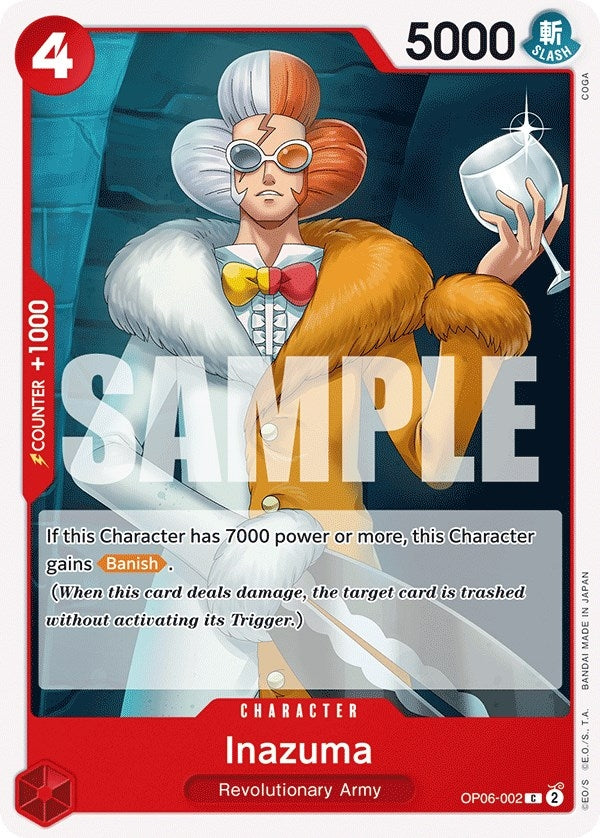 Inazuma (6002) (OP06) - One Piece Card Game Single