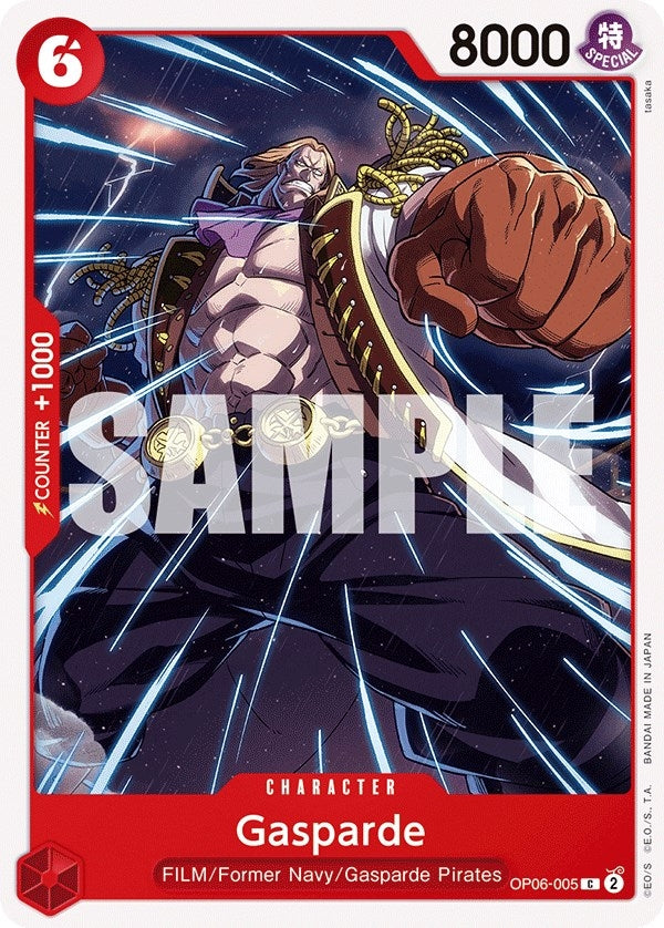 Gasparde (6005) (OP06) - One Piece Card Game Single